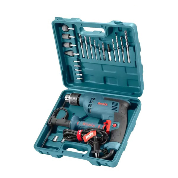 کیت دریل برقی چکشی Ronix RS-0007 ا Ronix RS-0007 Drill kit