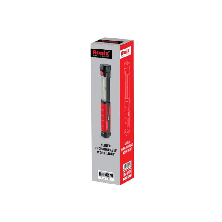چراغ کار کشویی شارژی رونیکس مدل RH-4279