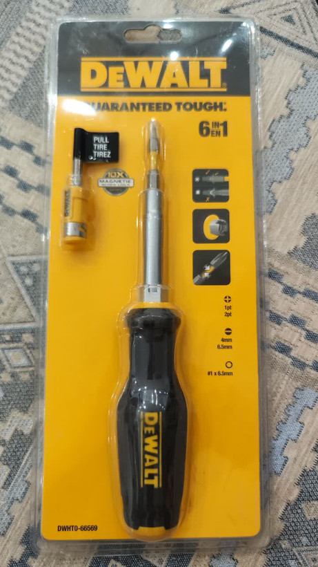 پیچگوشتی دیوالت مدل DWHT0-66569