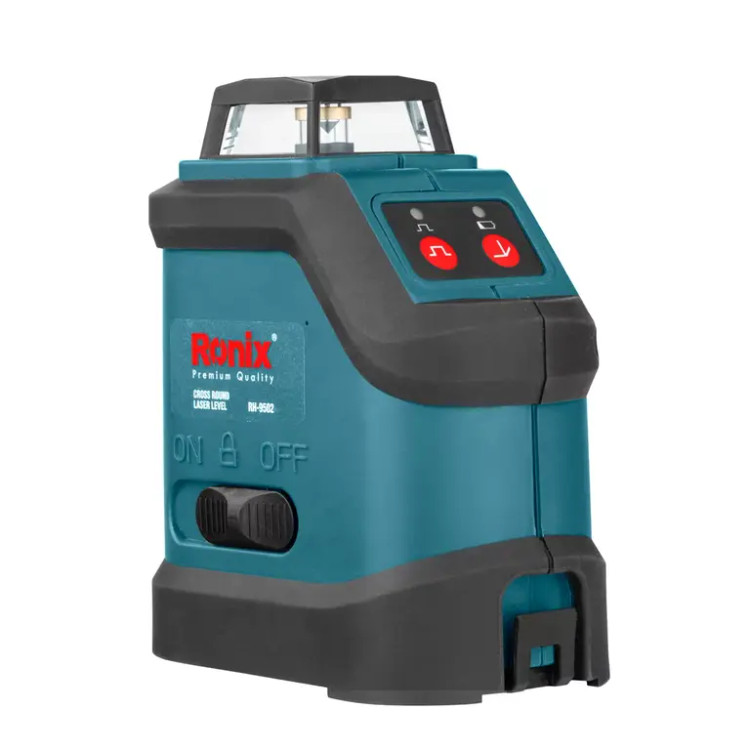 تراز لیزری رونیکس مدل RH-9502 دو خط ۳۶۰ درجه