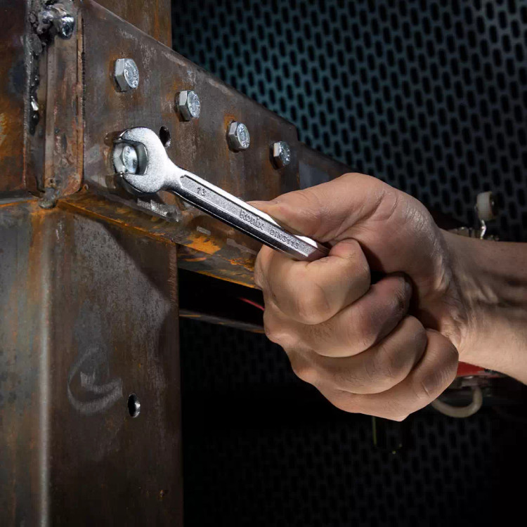 آچار یک سر تخت یک سر رینگ رونیکس مدل RH2117 سایز ۱۷ میلیمتر