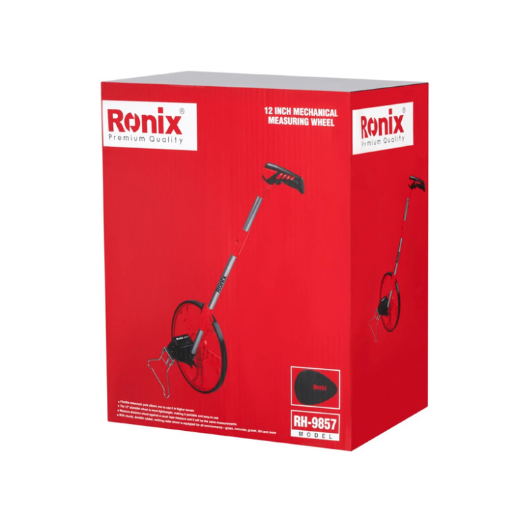 چرخ متر دیجیتال رونیکس مدل RH-9857 سایز ۱۲ اینچ