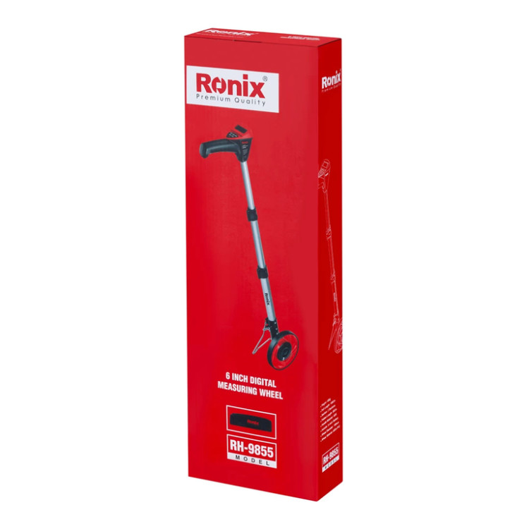 متر چرخ دار دیجیتال رونیکس مدل RH9855 سایز ۶ اینچ
