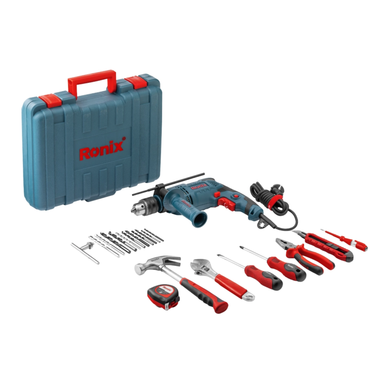 کیت دریل RS-0001 رونیکس 650 وات با وسیله
