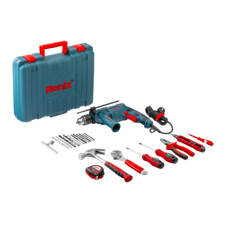 کیت دریل RS-0001 رونیکس 650 وات با وسیله