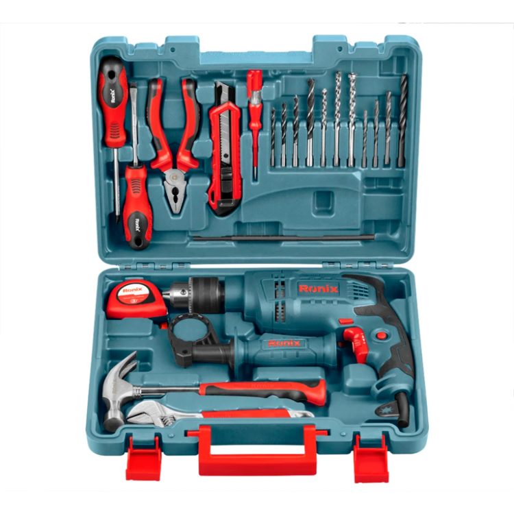 کیت دریل RS-0001 رونیکس 650 وات با وسیله